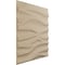 Ekena Millwork 19 5/8in. W x 19 5/8in. H Serina EnduraWall Decorative 3D Wall Panel Covers 2.67 Sq. Ft. WP20X20SRGBE - alternate 3